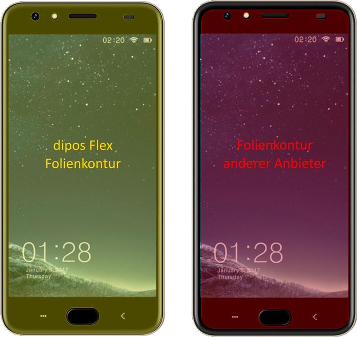 Immagine prodotto Dipos Pellicola Protettiva Full-Cover 3D (3 Pezzo/i, Ulefone Power 2)