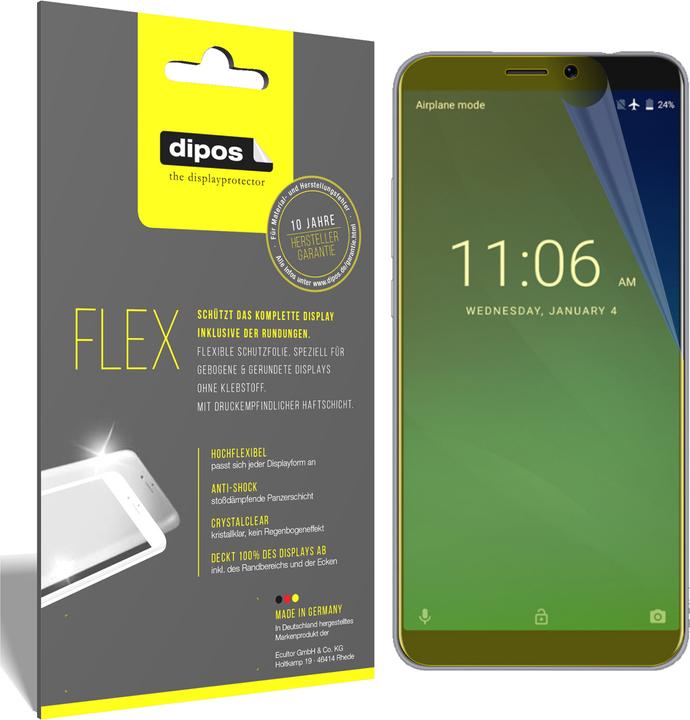 Image du produit Dipos Film de Protection d’écran Full-Cover 3D (2 pièce(s), Keecoo p11)
