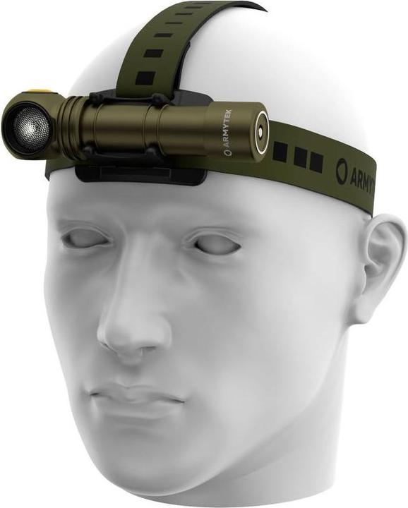 Produktbild ArmyTek Wizard C2 Pro Olive White LED Taschenlampe mit Gürtelclip akkubetrieben 2500lm 115g (11.20 cm, 2500 lm)