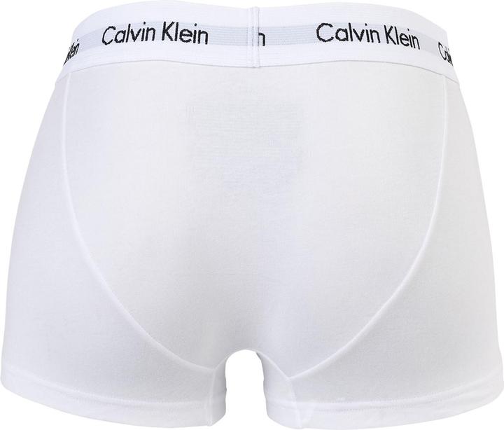 Produktbild Calvin Klein Low Rise Trunk "Cotton Stretch" weiss (S, 3er Pack)