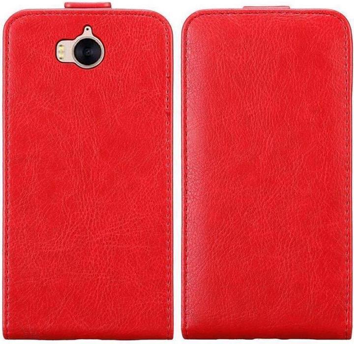 Actual product image Cadorabo Flip like Invisible Cover (Huawei Y5 (2017), Huawei Y6 (2017))