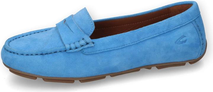 Actual product image Camel Active Slipper Goat Suede HELLBLAU (37)