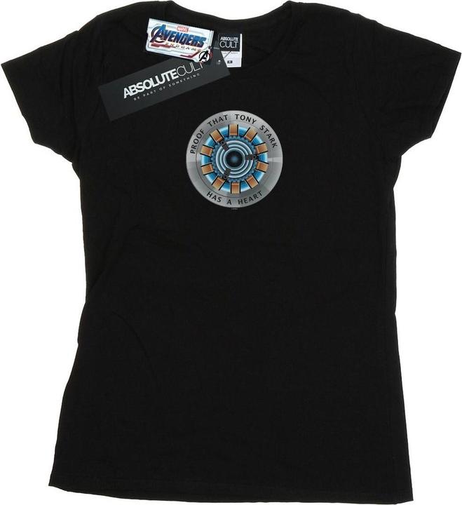Produktbild Avengers Endgame Tony Stark Herz Baumwolle TShirt (XXL)