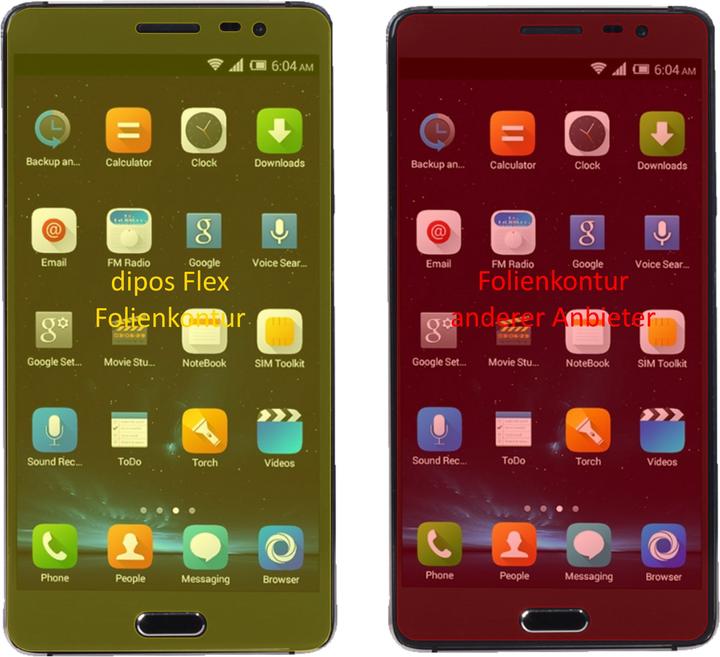 Image du produit Dipos Film de Protection d’écran Full-Cover 3D (3 pièce(s), Allview P8 Pro)