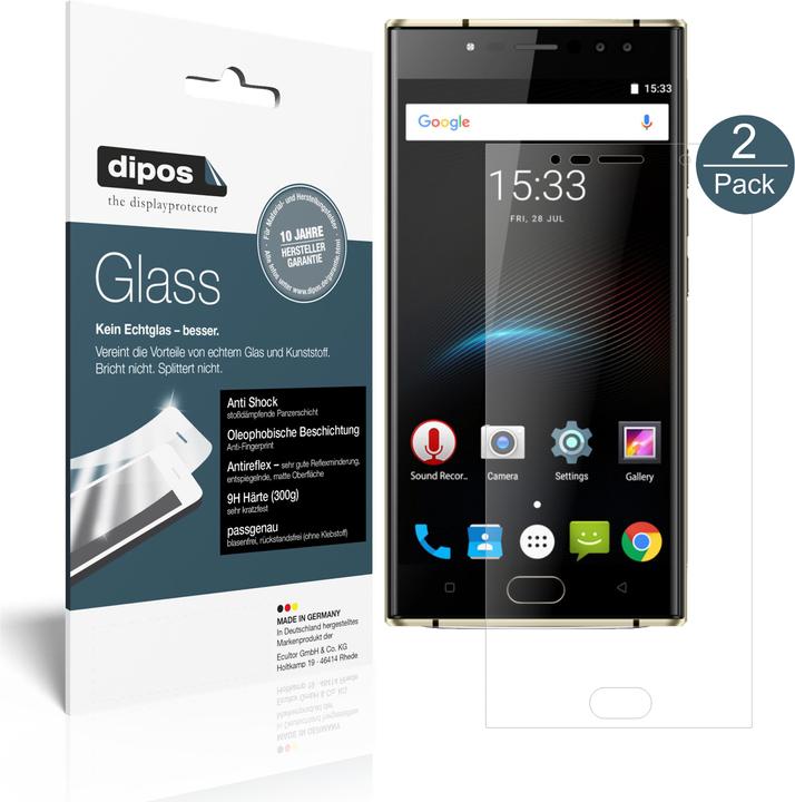 Actual product image Dipos Screen Protector Anti-Shock (2 Piece, LG K3)
