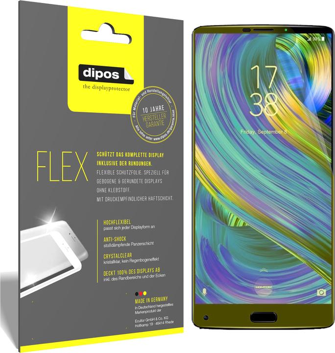Actual product image Dipos Screen Protector Full-Cover 3D (3 Piece, Homtom S9 Plus)