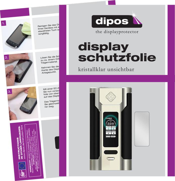 Produktbild Dipos Displayschutzfolie Crystalclear (Displayschutz, Predator 228)