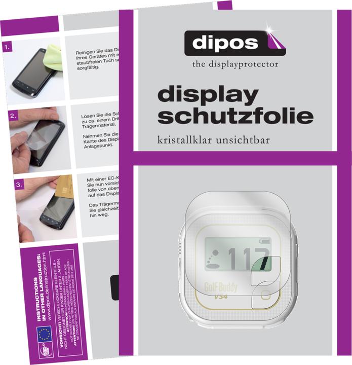 Actual product image Dipos Screen Protector Crystalclear