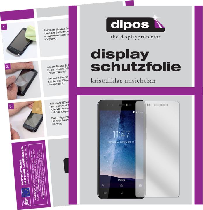 Produktbild Dipos Displayschutzfolie Crystalclear (6 Stück, Cubot R9)