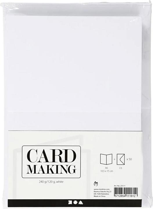Produktbild Creativ Company Karten und Umschläge (50 Stk.)