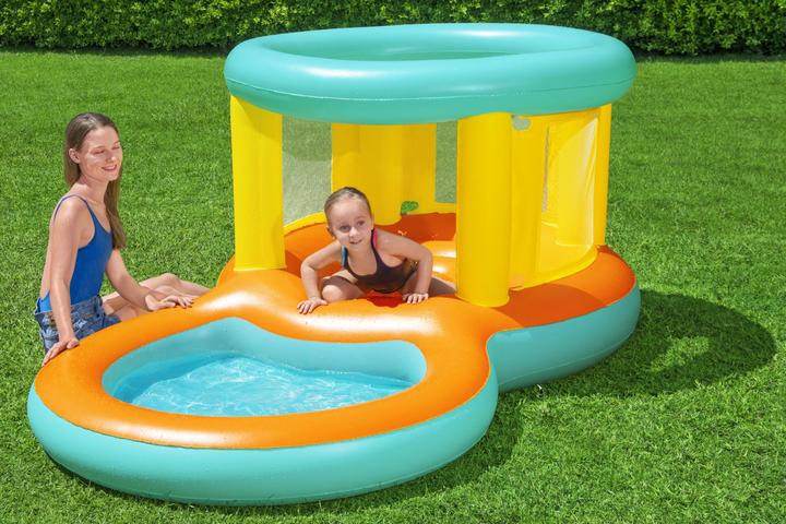 Actual product image Bestway Bouncy Castle with Paddling Pool Jumptopia