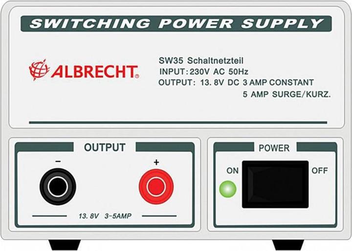 Actual product image Albrecht Switching power supply