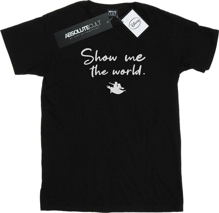 Immagine prodotto Disney Aladdin Show Me The World Maglietta Ampia Donna (XL)
