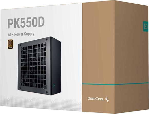 Produktbild Deepcool 550D power supply unit 20+4 pin ATX Black (550 W)