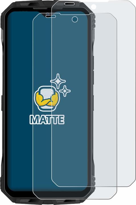 Actual product image BROTECT Anti-glare screen protector matt (2 Piece, Doogee V30T)