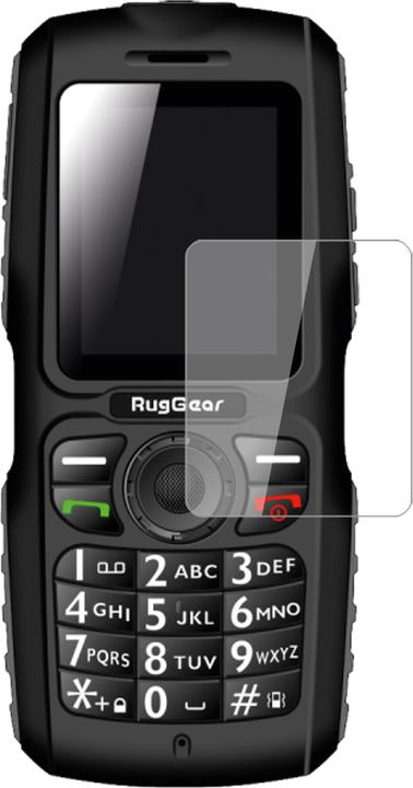 Actual product image Dipos Screen Protector Anti-Shock (2 Piece, RugGear RG100)