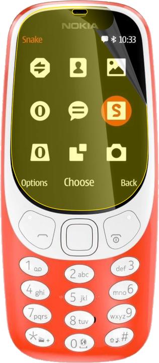 Produktbild Dipos Displayschutzfolie Full-Cover 3D (3 Stück, Nokia 3310 3G, Nokia 3310 2G)