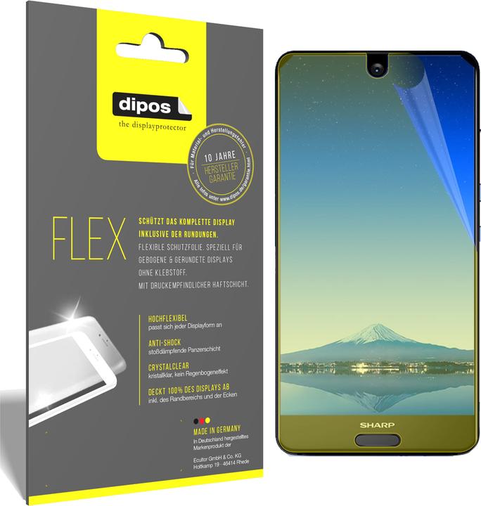 Immagine prodotto Dipos Pellicola Protettiva Full-Cover 3D (3 Pezzo/i, Sharp Aquos S2)