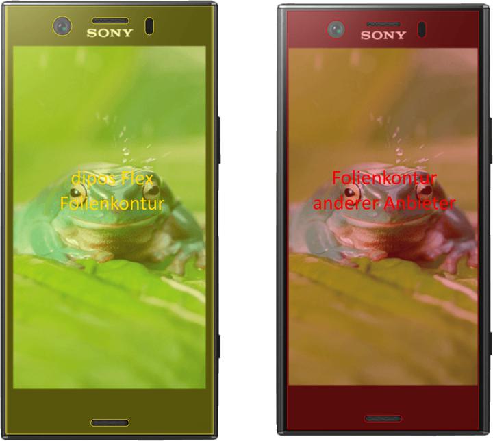 Produktbild Dipos Displayschutzfolie Full-Cover 3D (3 Stück, Sony Xperia XZ1 Compact)