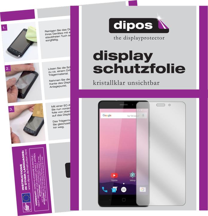Produktbild Dipos Displayschutzfolie Crystalclear (2 Stück, Vernee Thor E)