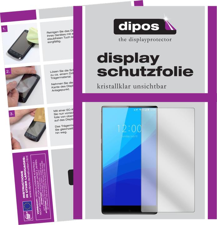 Produktbild Dipos Displayschutzfolie Crystalclear (6 Stück, Umidigi Crystal)