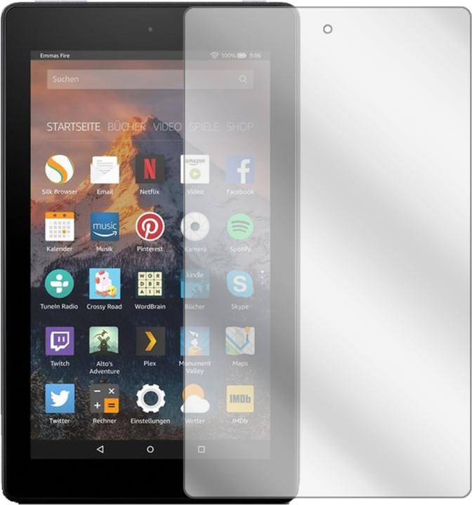 Produktbild Dipos Displayschutzfolie Crystalclear (2 Stück, Amazon Fire 7 (2017))