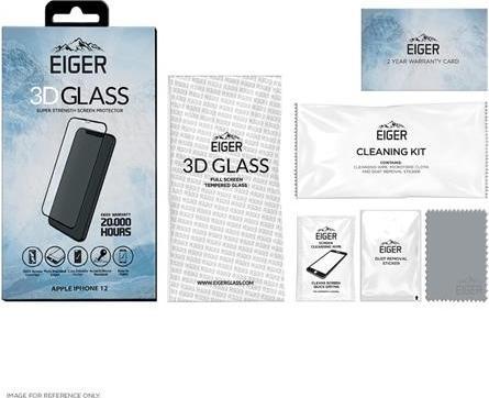 Immagine prodotto Eiger Mountain Glass Clear Edge (1 Pezzo/i, Apple iPhone 12 mini)