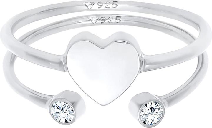 Image du produit Elli Set coeur (58, Argent 925)