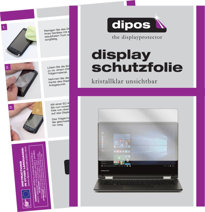 Produktbild Dipos Displayschutzfolie Crystalclear (2 Stück, Akoya E2228T)
