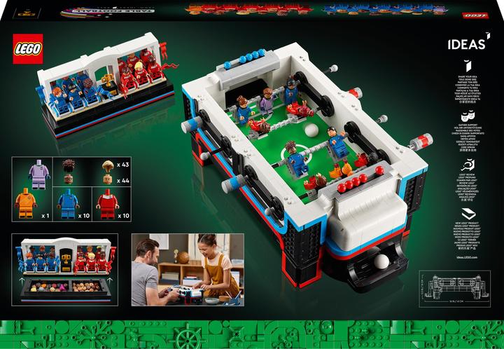 Actual product image LEGO Table football (21337, LEGO Ideas, LEGO Rare Sets)