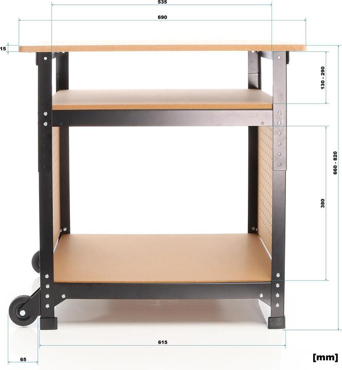 Produktbild XPOtool Werkbank (50 cm, 68 cm)