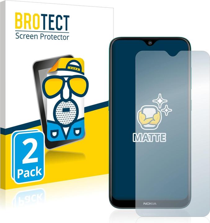 Actual product image BROTECT Protector Anti-Glare (2 Piece, Nokia 2.3)