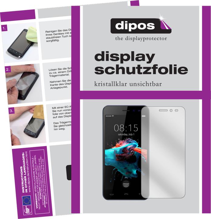 Produktbild Dipos Displayschutzfolie Crystalclear (6 Stück, Homtom HT16)