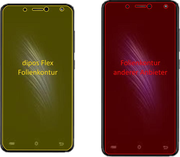 Immagine prodotto Dipos Pellicola Protettiva Full-Cover 3D (3 Pezzo/i, Cubot Hafury Mix)