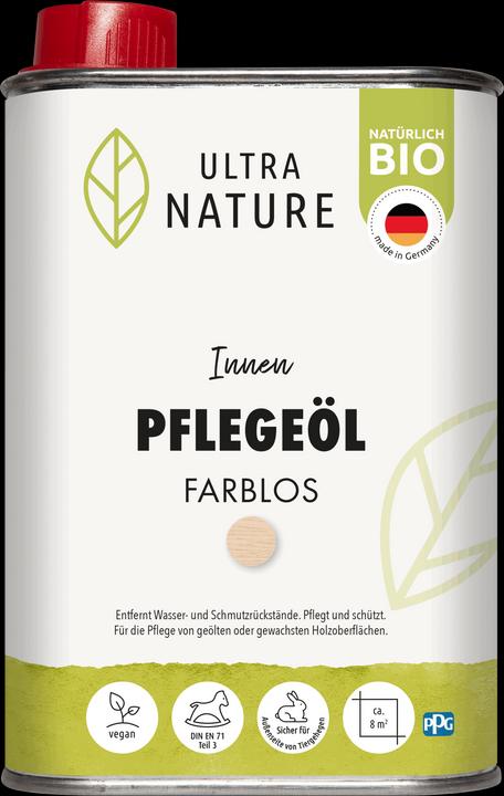 Actual product image Ultra Nature Pflegeöl (Colorless, 0.25 l)