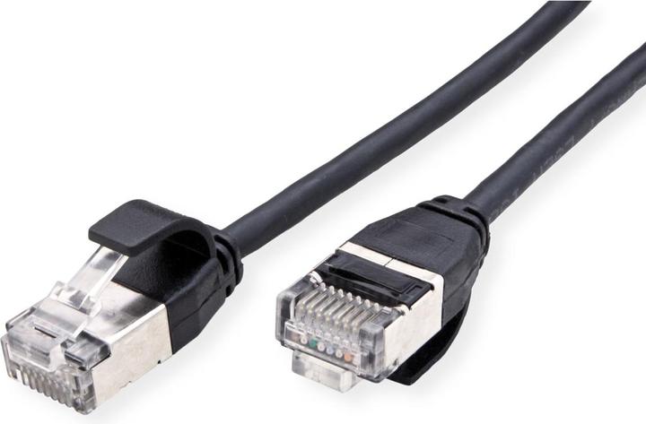 Image du produit Roline Câble patch U/FTP DataCenter Cat.6A (Class EA), LSOH, slim (U/FTP, CAT6a, 1 m)