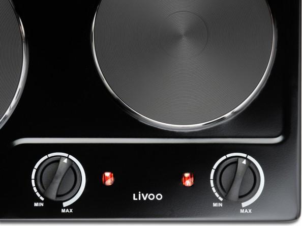 Produktbild Livoo Elektrische Doppelkochplatte