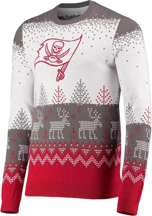 Produktbild Foco NFL Ugly Sweater XMAS Strick Pullover - Tampa Bay Buccaneers (XL)