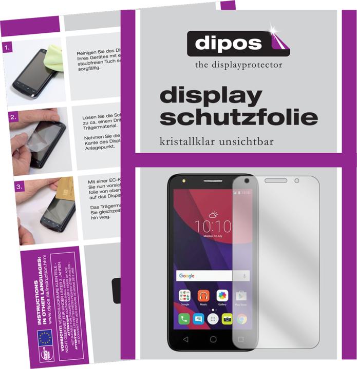 Immagine prodotto Dipos Pellicola Protettiva (2 Pezzo/i, Alcatel Pixi 4)