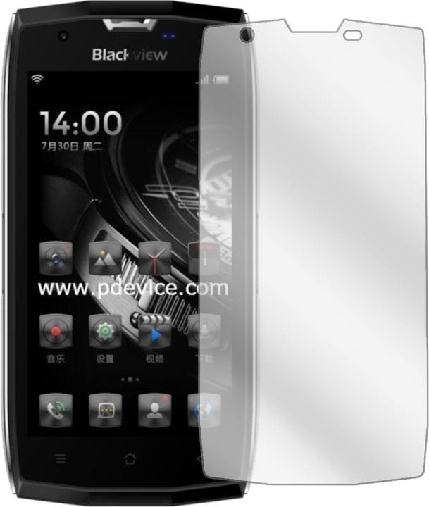 Produktbild Dipos Displayschutzfolie Crystalclear (2 Stück, Blackview BV7000 Pro)