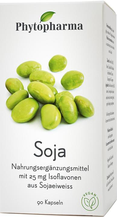 Actual product image Phytopharma Soy capsules (1 Piece, Capsules, 80 g)