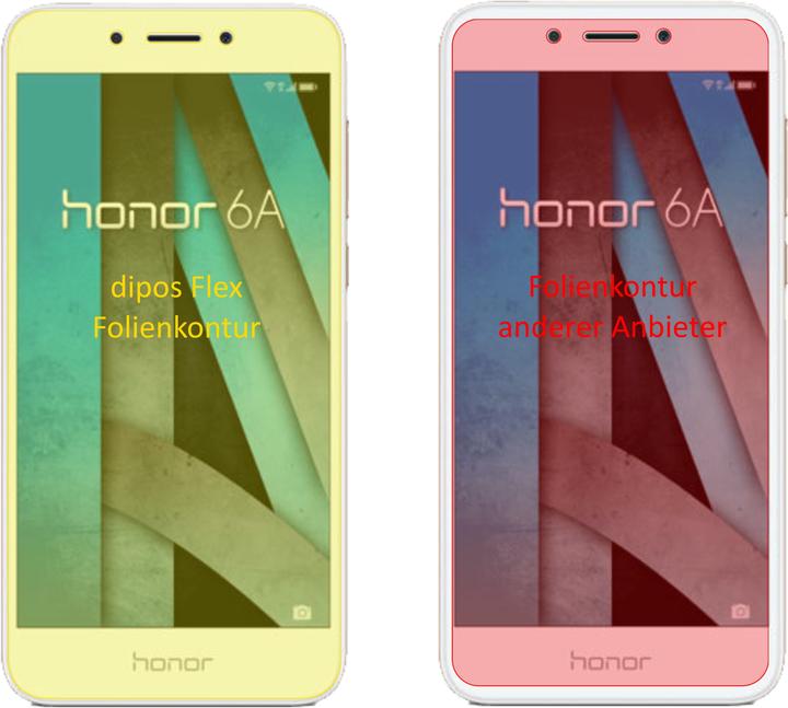 Produktbild Dipos Displayschutzfolie Full-Cover 3D (3 Stück, Honor 6A)