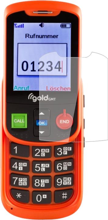 Actual product image Dipos Screen Protector Anti-Shock (2 Piece, Gold GMT Alto 2)
