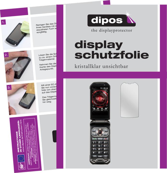 Produktbild Dipos Displayschutzfolie Crystalclear (6 Stück, Kyocera Torque X01)