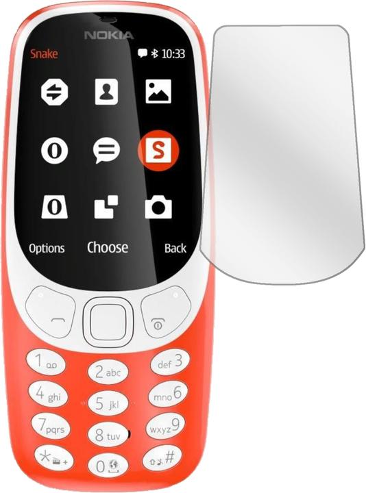 Produktbild Dipos Displayschutzfolie Crystalclear (2 Stück, Nokia 3310 2G)