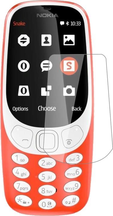 Actual product image Dipos Screen Protector Anti-Shock (2 Piece, 3310 2G)