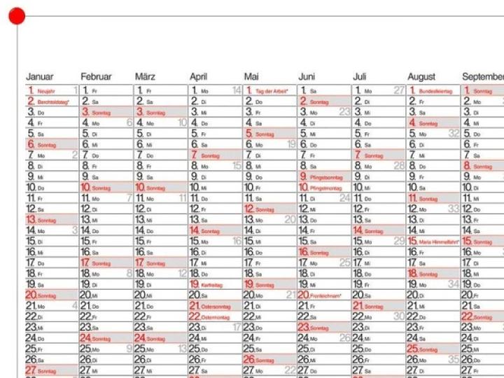 Produktbild Bühner Plakatkalender (A5, Kein Einband, Deutsch)