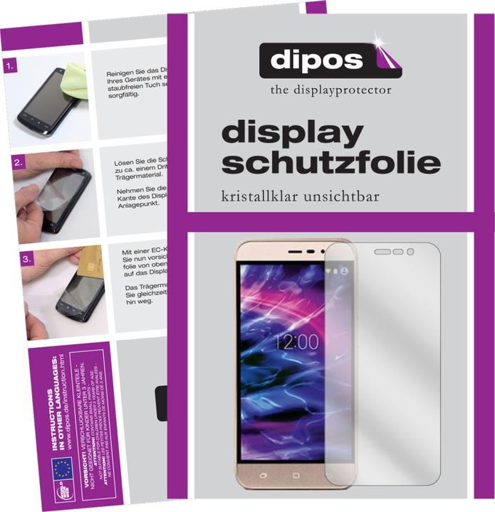Actual product image Dipos Screen Protector Crystalclear (6 Piece, Medion Life E5006)
