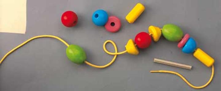 Actual product image Haba Bambini beads