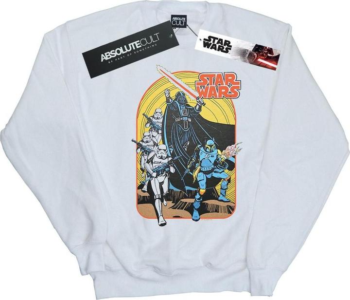 Star Wars Vintage Comic Scene Sweatshirt (L)